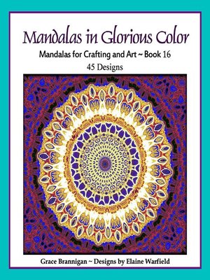 cover image of Mandalas in Glorious Color Book 16